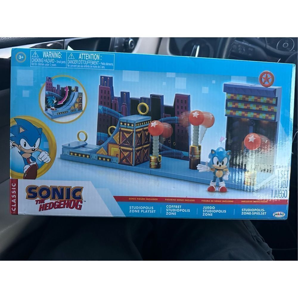 Sonic the Hedgehog 2.5 Inch Figure Playset Studiopolis Zone